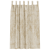 Draperii din catifea 2 piese cu ornamente deasupra crem 175x140 cm GartenMobel Dekor