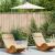 Umbrelă de grădină crem alb 180x230 cm Bambus GartenMobel Dekor