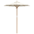 Umbrelă de grădină crem alb 180x230 cm Bambus GartenMobel Dekor