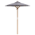 Parasol de Grădină Gri Întunecat 150x210 cm Bambus GartenMobel Dekor