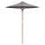 Parasol de Grădină Gri Închis 180x230 cm Bambus GartenMobel Dekor