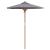 Parasol de Grădină Gri Închis 180x230 cm Bambus GartenMobel Dekor