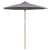 Parasol gri închis 240x260 cm din bambus GartenMobel Dekor