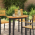 Suprafață Ovală din Lemn Solid de Acacia 80x40x2 cm GartenMobel Dekor