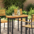 Blat de masă 90x45x2,2 cm Oval din lemn solid de acacia GartenMobel Dekor