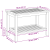 Masă de cafea 90x50x45 cm Lemn de acacia solid GartenMobel Dekor