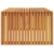 Masă de Cafea pentru Grădină 110x55x35 cm Lemn Solid Acacia GartenMobel Dekor