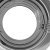 Spotlights încastrate 6 pcs Rotund GU10 Silver Ø91 mm GartenMobel Dekor