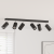 Spotlight de Tavan cu 6 Brațe Regabile Negru GU10 GartenMobel Dekor