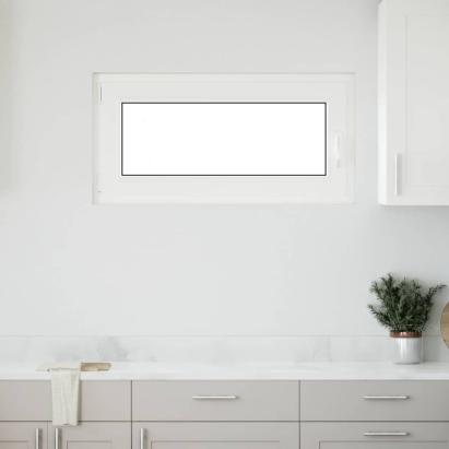 Fereastră de subsol „RISOR” 100x50 cm oscilo-batantă DIN stânga, albă GartenMobel Dekor