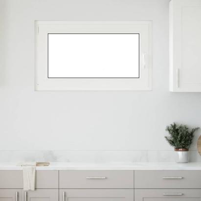 Fereastră de subsol „RISOR” 100x70 cm oscilo-batantă DIN stânga, albă GartenMobel Dekor