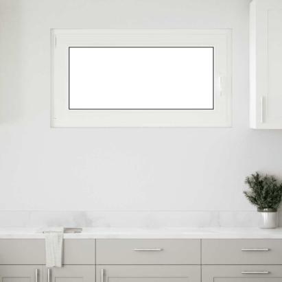 Fereastră de subsol „RISOR” 110x70 cm oscilo-batantă DIN stânga, albă GartenMobel Dekor