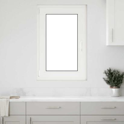Fereastră de subsol „RISOR” 60x100 cm oscilo-batantă DIN stânga, albă GartenMobel Dekor