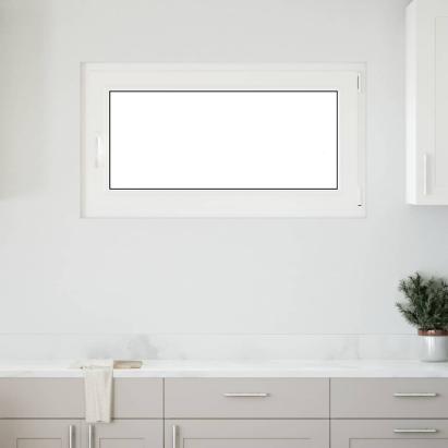 Fereastră de subsol „RISOR” 110x70 cm oscilo-batantă DIN dreapta, albă GartenMobel Dekor