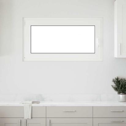 Fereastră de subsol „RISOR” 110x70 cm oscilo-batantă DIN stânga, albă GartenMobel Dekor
