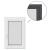 Fereastră de subsol 60x90 cm Pt&Turn DIN dreapta Antracit GartenMobel Dekor