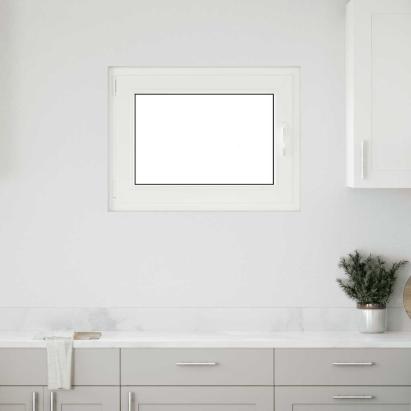 Fereastră de subsol „RISOR” 80x60 cm oscilo-batantă DIN stânga antracit GartenMobel Dekor