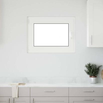 Fereastră de subsol „RISOR” 80x70 cm oscilo-batantă DIN stânga antracit GartenMobel Dekor