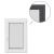 Fereastra de subsol 60x80 cm Rabatabil DIN dreapta Antracit GartenMobel Dekor