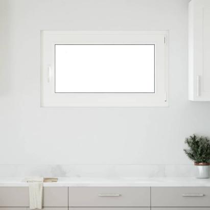 Fereastră de subsol „RISOR” 100x50 cm oscilo-batantă DIN dreapta antracit GartenMobel Dekor