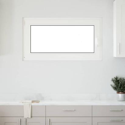 Fereastră de subsol „RISOR” 110x50 cm oscilo-batantă DIN stânga antracit GartenMobel Dekor