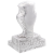 Suporturi decorative pentru cărți  2 buc Argintiu 12x9x19 cm Aluminiu Bufniță GartenMobel Dekor