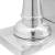 Suporturi pentru cărți 2 buc Argintiu 11x12x19,5 cm Aluminiu Șah GartenMobel Dekor