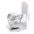 vidaxl Suporturi decorative pentru cărți 2 buc Argintiu 8x12x16,5 cm Aluminiu Câine GartenMobel Dekor