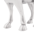 Sculptură Taur Argintie 20x17x23 cm Aluminiu GartenMobel Dekor