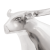 Sculptură Taur Argintie 20x17x23 cm Aluminiu GartenMobel Dekor