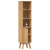 Cabinet de baie  Maro 35x30x159 cm din lemn de pin masiv GartenMobel Dekor