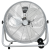 Ventilator de podea  cu roți, 3 viteze, Argintiu, Φ64 cm GartenMobel Dekor