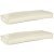 Perne pentru bancă 2 buc Crem 100x40x8 cm Fabrică Oxford GartenMobel Dekor