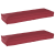 Cojocuri pentru bancă 2 buc Bordo 120x40x8 cm Fabrică Oxford GartenMobel Dekor