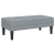Bancă  Gri deschis 113x57x39 cm Din țesătură GartenMobel Dekor