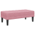 Bancă Roz 113x57x39 cm Catifea GartenMobel Dekor