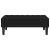 Banc Negru 113x57x39 cm Catifea GartenMobel Dekor