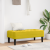 Banc Galben 113x57x39 cm Catifea GartenMobel Dekor
