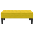 Banc Galben 113x57x39 cm Catifea GartenMobel Dekor