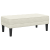 bancă  crem 113 cm din catifea GartenMobel Dekor