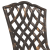 Set de 2 scaune de grădină  din aluminiu bronzat GartenMobel Dekor