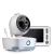 Video monitor digital pentru bebelusi cu camera rotativa si urmarire inteligenta a miscarii, REER BabyCam XL 80440 Children SafetyCare