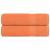Prosoape de mână 2 buc Portocaliu 50x100cm 360 g/m² 100% bumbac GartenMobel Dekor