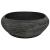 Lavoar de blat, gri și negru, 59x40x14 cm, ceramică, oval GartenMobel Dekor