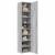 Dulap depozitare slim sonoma gri 50x42,5x225 cm lemn prelucrat GartenMobel Dekor