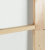 Ușă glisantă  cu set de accesorii "ORKDAL" Lemn solid și sticlă, Ușă de interior  cu sticlă "ORKDAL" 83x202x4 cm Lemn masiv de pin GartenMobel Dekor