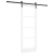 Ușa glisantă  cu set de accesorii "ORKDAL" Alb, Lemn Solid & Sticlă, Ușa interioară  cu sticlă "ORKDAL" Alb 78x202x4 cm GartenMobel Dekor