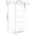 Ușă glisantă  cu set de accesorii 'ORKDAL'Lemn solid & Sticlă, Ușă de interior  cu sticlă 'ORKDAL'83x211x4 cm Lemn solid de pin GartenMobel Dekor