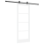 Ușă glisantă  cu set de hardware 'ORKDAL'Alb Lemn Solid & Sticlă, Ușă de interior  cu sticlă 'ORKDAL'Alb 78x202x4 cm GartenMobel Dekor