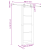 Ușă Glisantă  cu Set de Hardware 'ORKDAL'Lemn Solid și Sticlă, Ușă Interioară  cu Sticlă 'ORKDAL'73.5x211x4 cm Lemn Solid de Pin GartenMobel Dekor